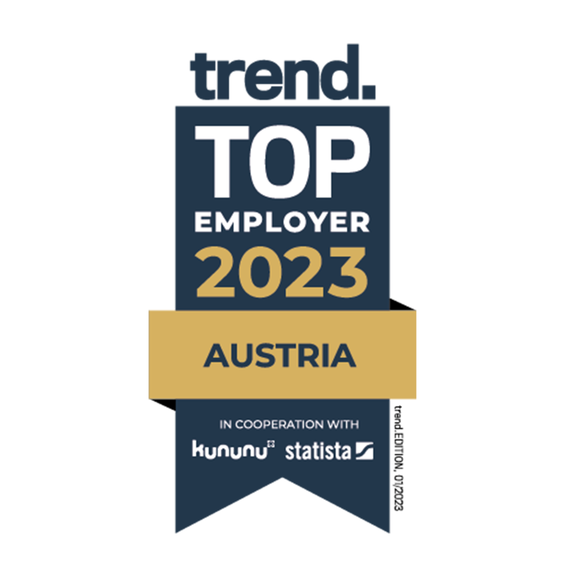 Mejor empleador en 2023 - Austria