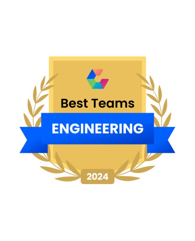 Comparably Award 2024 Best Teams Engineering
