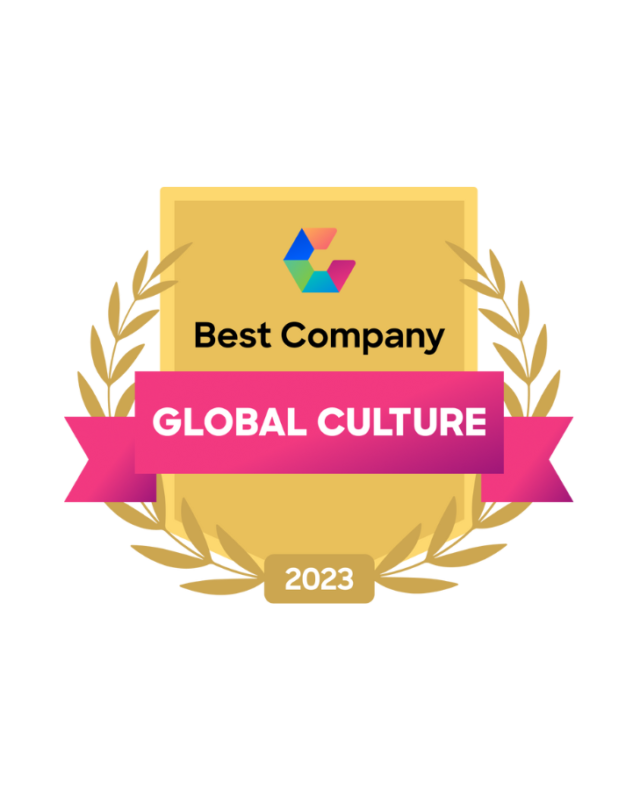 Comparably Award Best Global Culture