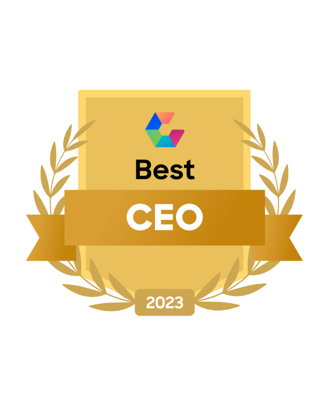 Comparably Award Best CEO 2023