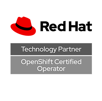 Red hat open shift certified logo
