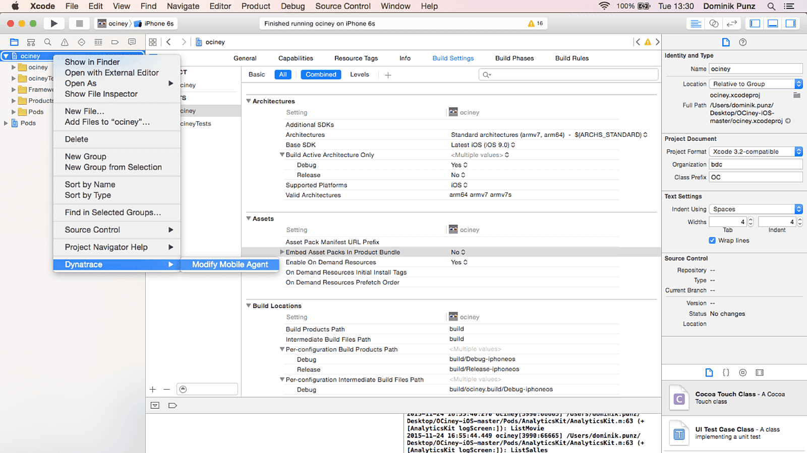 Xcode integration 1800 6acdc32898