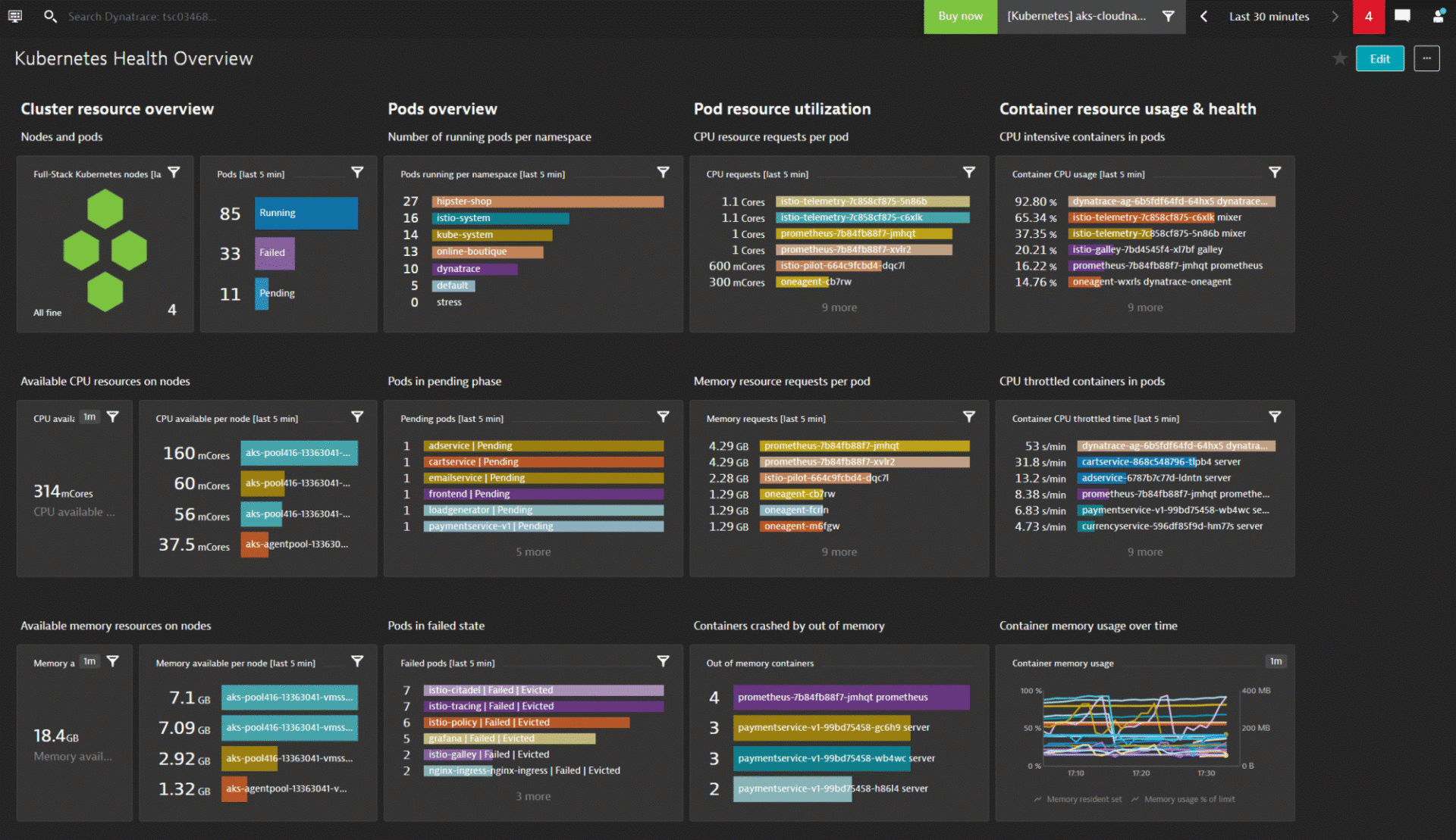 monitoring Dynatrace