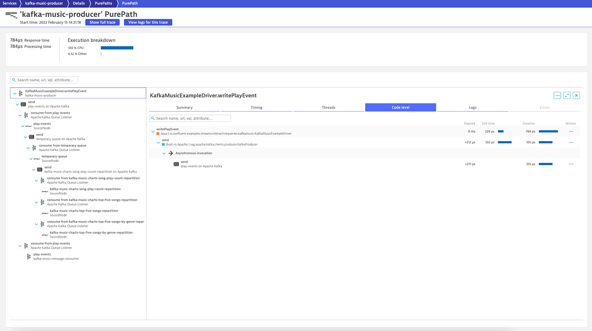 Message queue monitoring Dynatrace